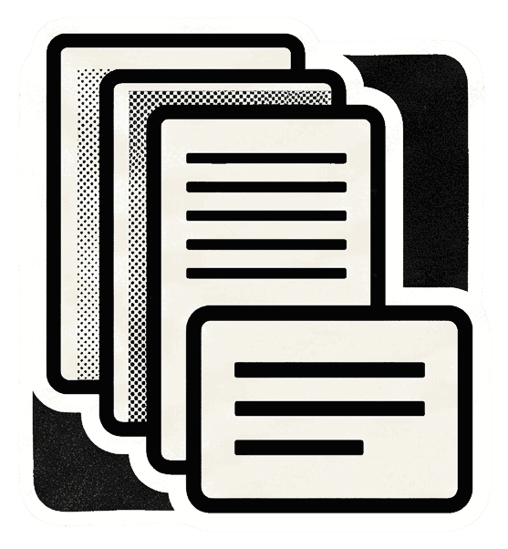 Des documents longs sont condensés en une fiche courte